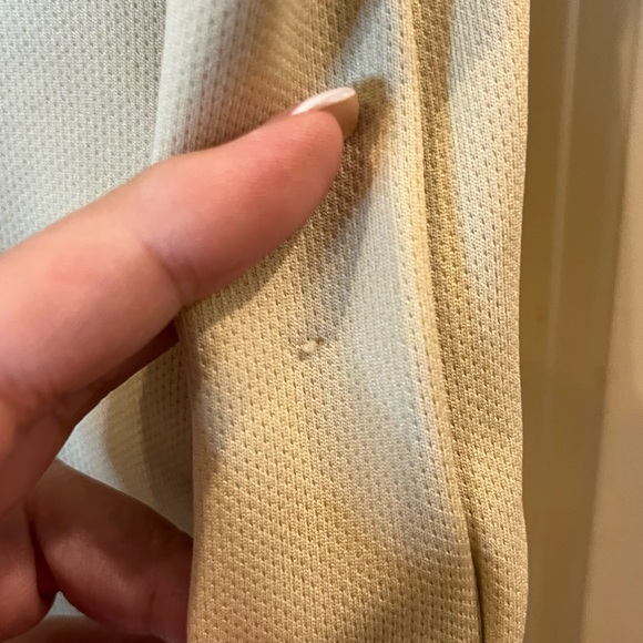 NFL NEW ORLEANS SAINTS shorts sleeve, V-neck shirt Large 10/12 Black & Gold - Picture 8 of 9